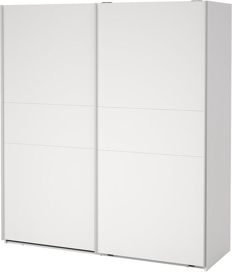 Tvilum Como schuifdeurkast 2 deuren 180x200cm wit - Foto 2