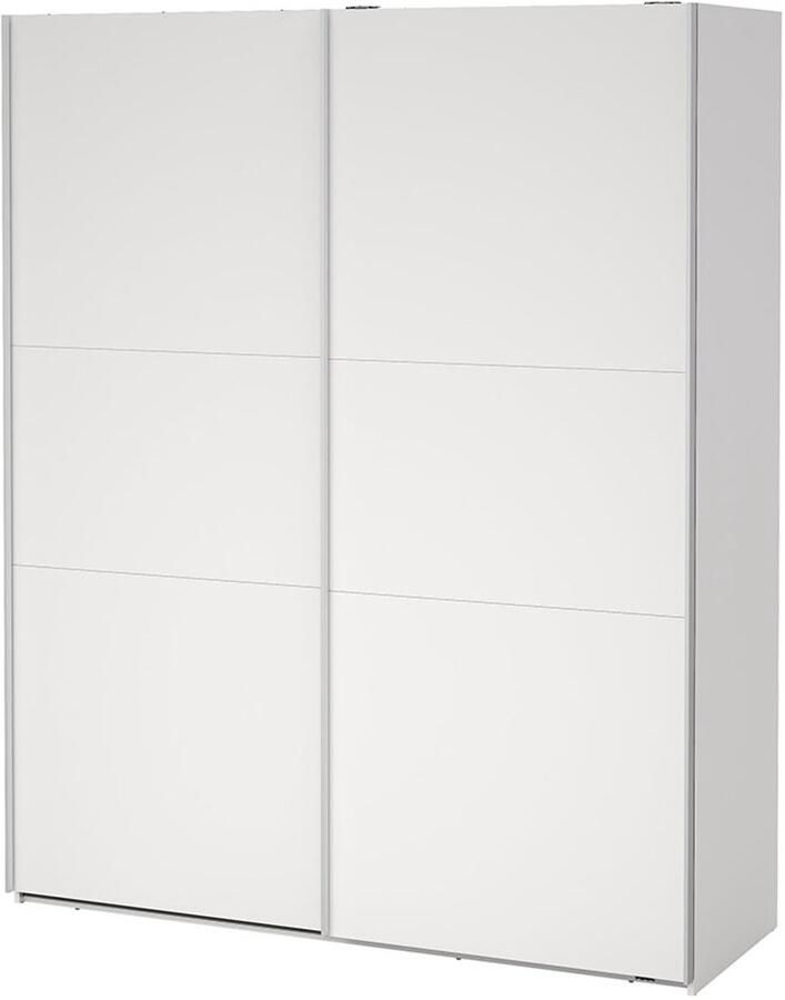 Tvilum Como schuifdeurkast 2 deuren 180x220cm wit - Foto 2