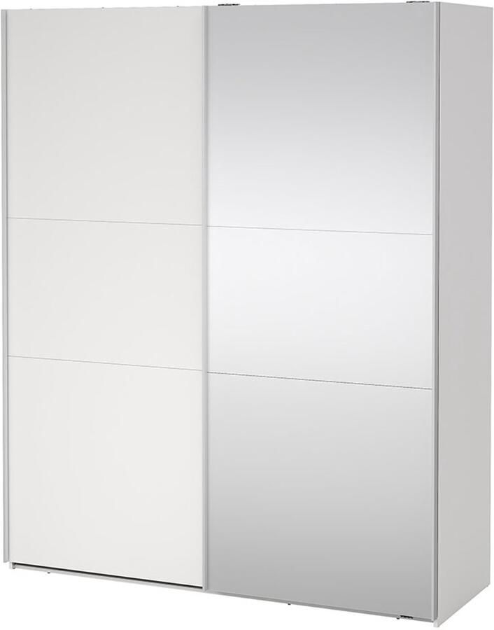 Tvilum Como schuifdeurkast 2 deuren 180x220cm wit