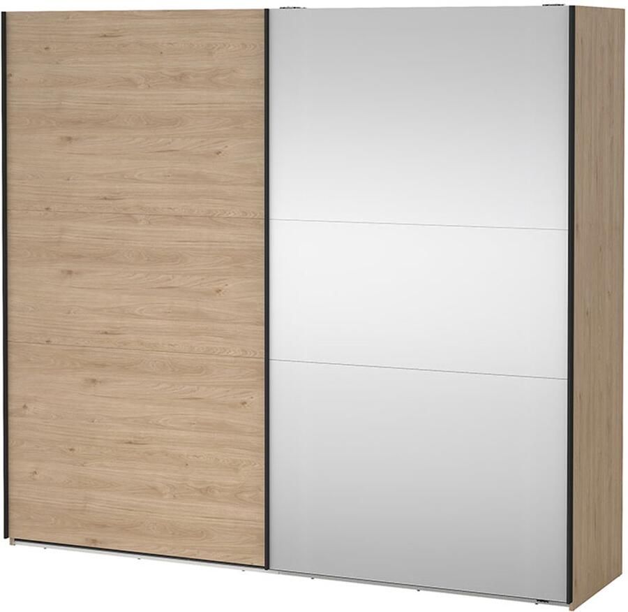 Tvilum Como schuifdeurkast 2 deuren 245x220cm eikdecor - Foto 2