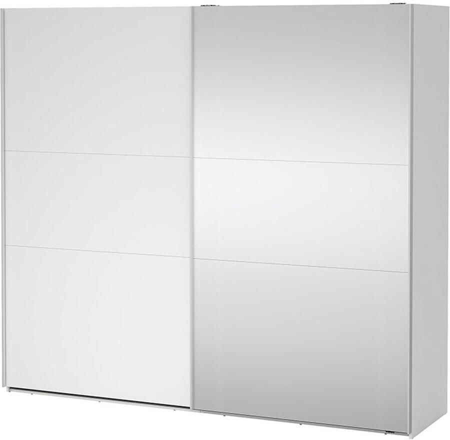 Tvilum Como schuifdeurkast 2 deuren 245x220cm wit - Foto 2