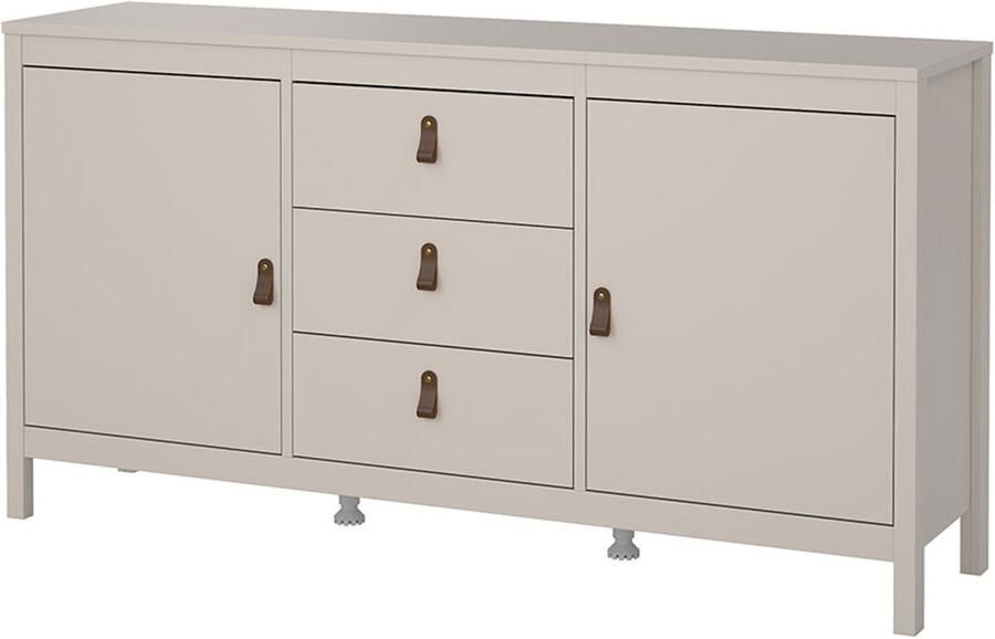 Tvilum Madrid dressoir 2 deuren 3 lades cashmere