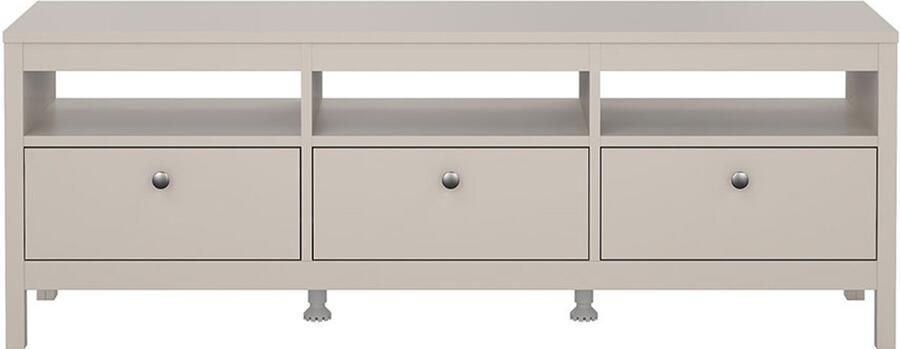 Tvilum Madrid TV-meubel 3 lades cashmere