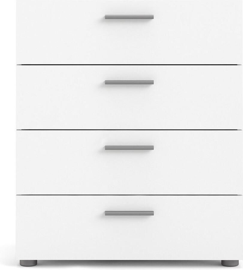 Hioshop Petra kommode 4 laden wit. - Foto 2