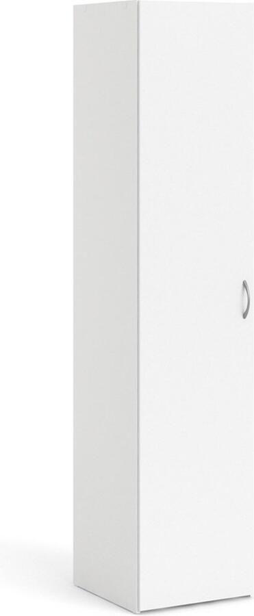 Leen Bakker Kledingkast Space 1-deurs wit 175 4x39 4x41 5 cm - Foto 2