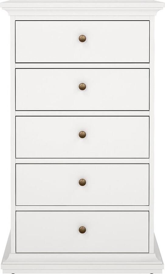 Hioshop Hoge ladekast wit Venetië. - Foto 2