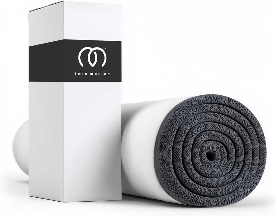 Twin Motion Topper 180x200 cm Topdekmatras Matrastopper Hyrbrid Gel Traagschuim Medium Hardheid 8 cm Dik - Foto 2