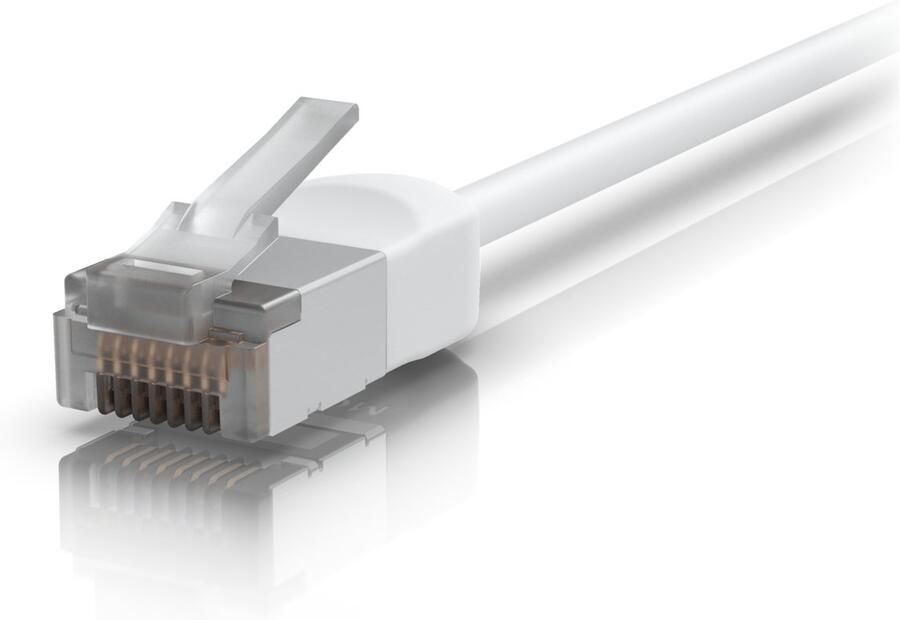 Ubiquiti UACC-Cable-Patch-Outdoor-C6A-5M-W netwerkkabel Wit Cat6a