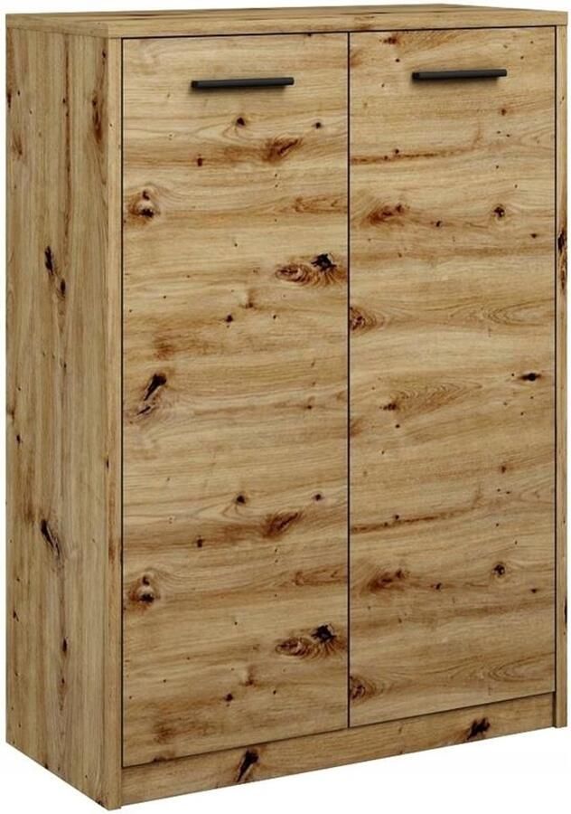 Ufc BODO 2D2P eiken kast ARTISAN bureau boekenkast