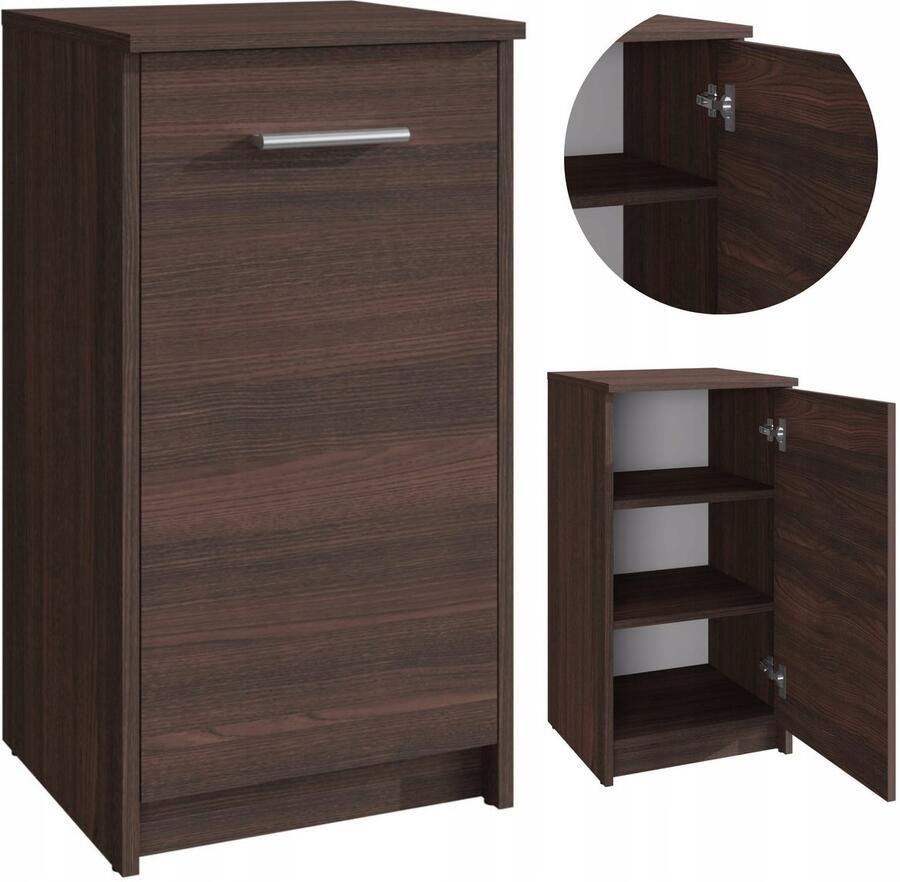 Ufc Kast BODO 1D VENGE 40cm boekenkast 1 deur