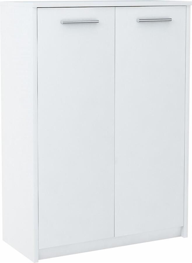 Ufc Kast BODO 2D2P WIT bureau boekenkast kast