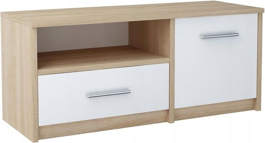 Ufc RTV tafelkast BODO 1D1S WIT-SONOMA boekenkast