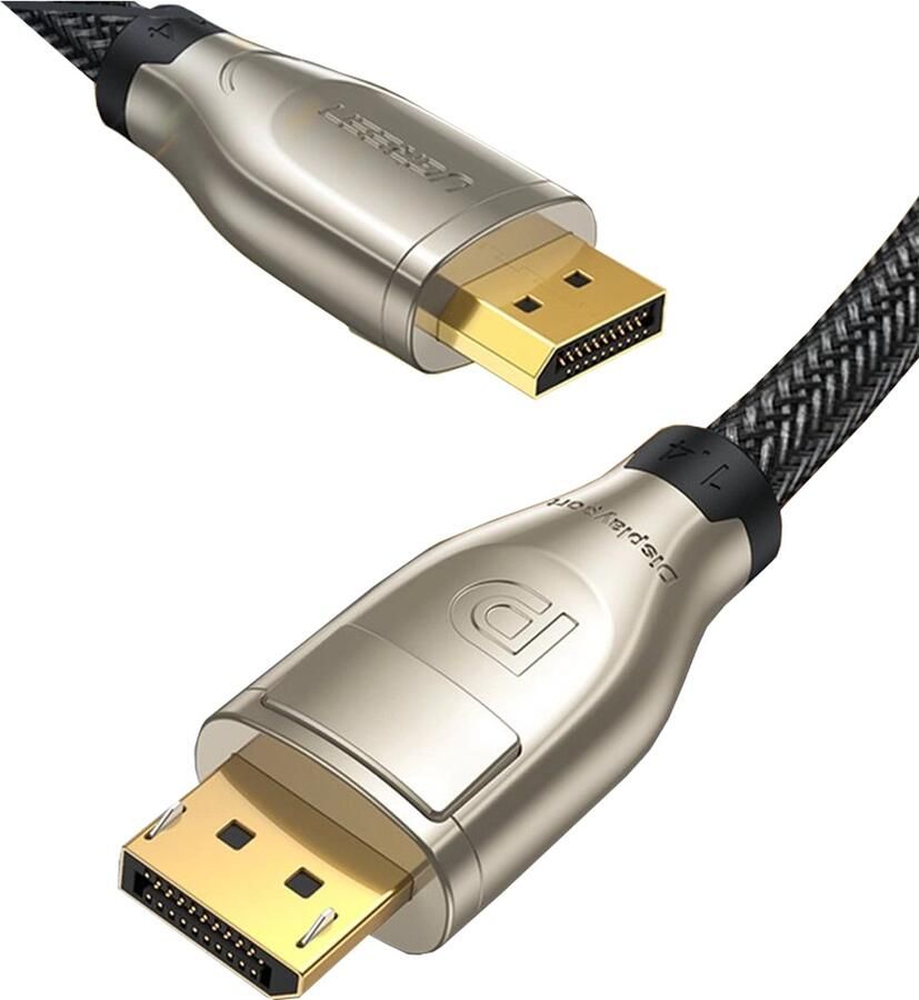 Ugreen DisplayPort DP112 DP1.4 8K kabel 3m zwart