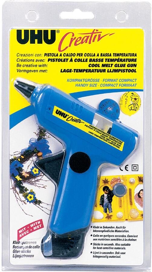 UHU D1521 hetelijmpistool & pen Zwart Blauw