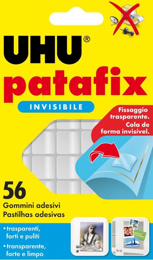 UHU Patafix Invisibile Montageplaatje