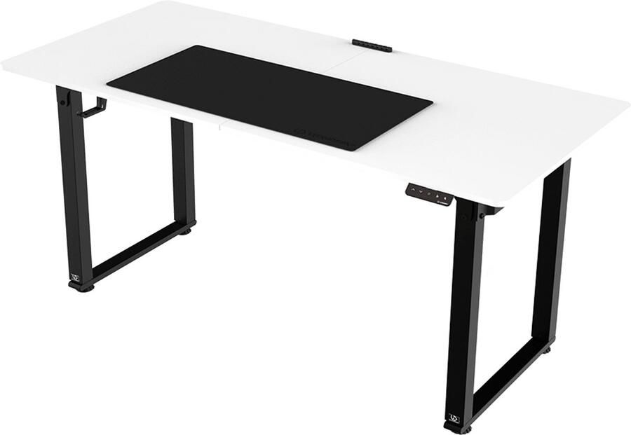 Ultradesk UPLIFT – Elektrisch in Hoogte Verstelbaar Bureau – Wit – 160x75 cm – Gaming Kantoor & Home Office