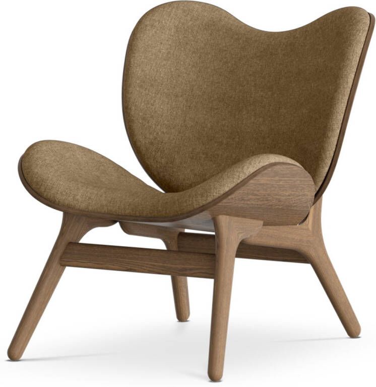 UMAGE A Conversation Piece houten fauteuil donker eiken Sugar Brown