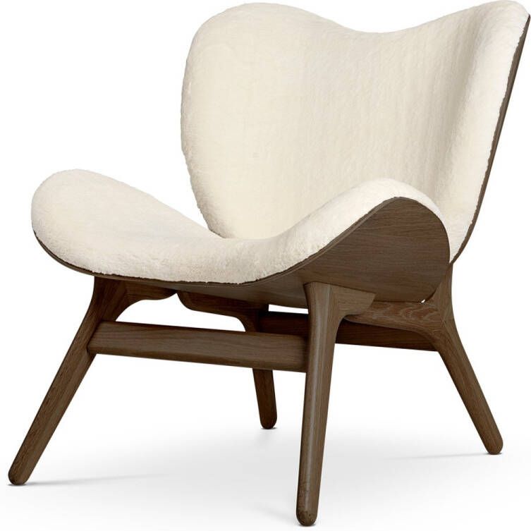 Umage A Conversation Piece houten fauteuil donker eiken Teddy White - Foto 1