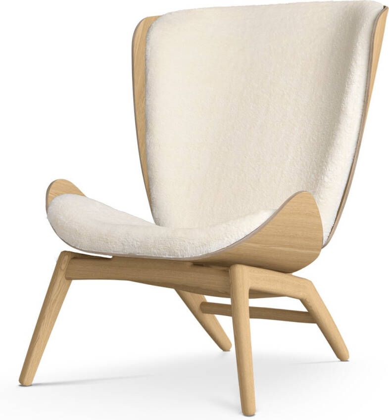 UMAGE The Reader houten fauteuil Teddy White
