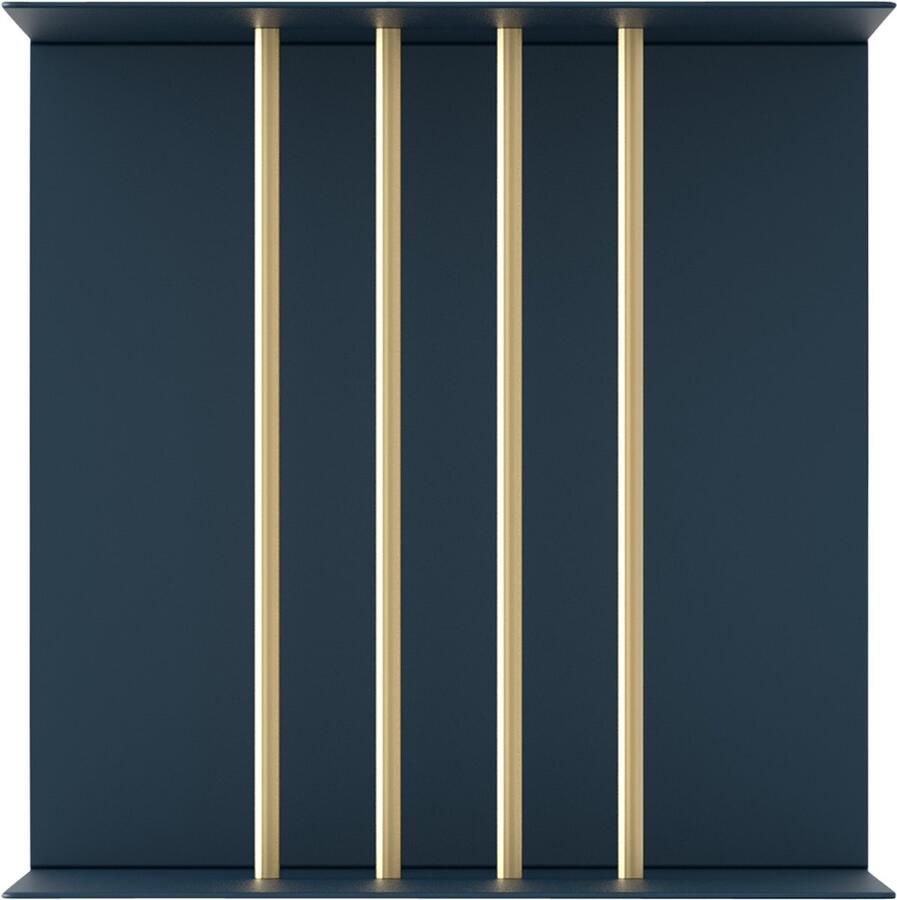 UMAGE Teaser shelf aluminium wandrek petrol blue