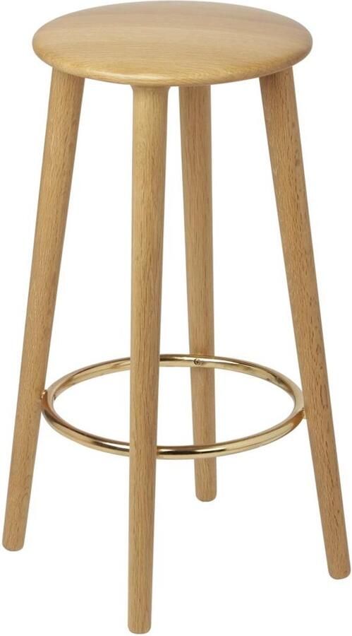 UMAGE The Socialite Counter Barkruk H68 Naturel Eiken