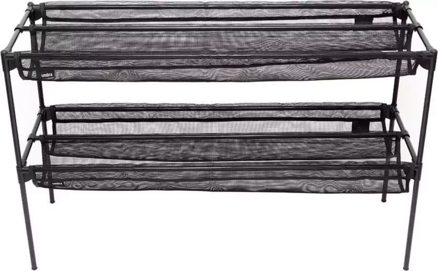 Umbra Schoenenkastje Zwart Stapelbaar