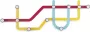 Umbra Subway Kapstok 57.8x20.3cm gekleurd - Thumbnail 1