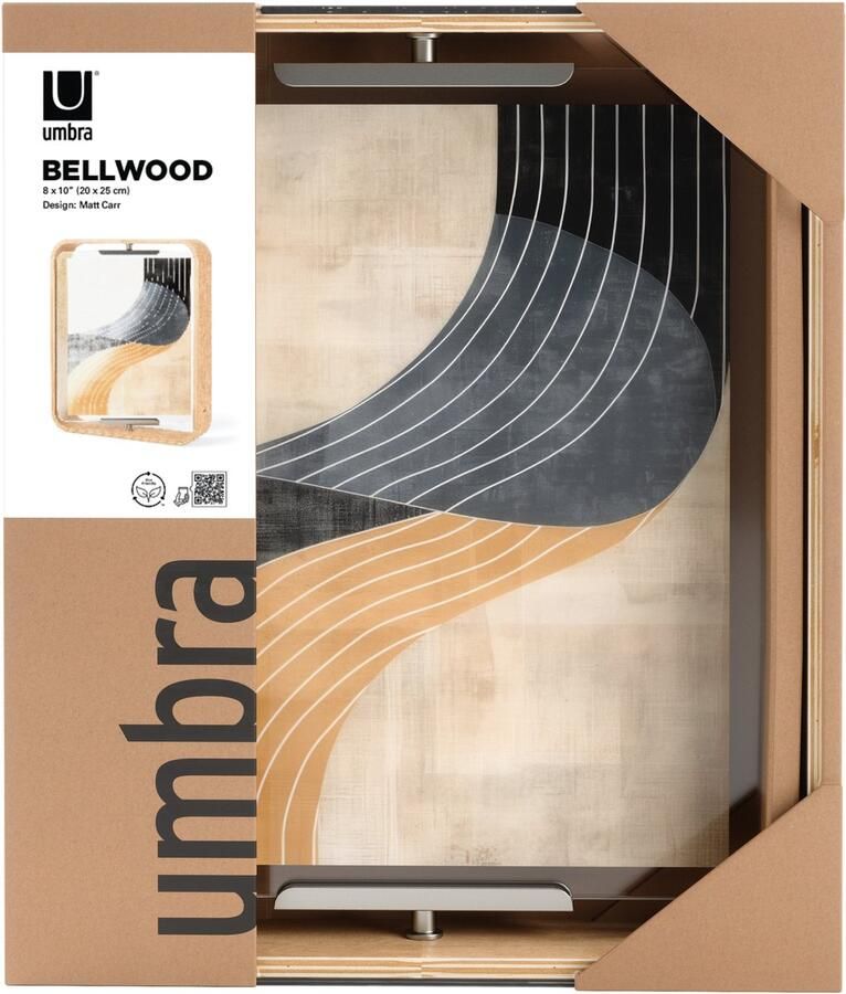 Umbra BELLWOOD DESK FRAME 8x10 NATURAL