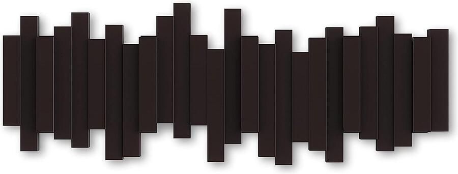Umbra Sticks wandkapstok met 5 haken Espresso