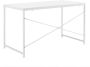 Unbranded Bureau Holly 120x60x72 cm Spaanplaat en Metaal Wit Modern Design - Thumbnail 1