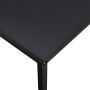 Unbranded Bureau Jaime 120x60x72 cm Spaanplaat en Metaal Zwart Modern Design - Thumbnail 2