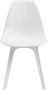 Unbranded Eetkamerset Severo Eetkamer 5-delige tafel Met 4 stoelen Wit Hoogwaardige constructie - Thumbnail 2