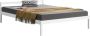 Unbranded Houten bed Benita Massief grenen en multiplex 180x200 cm Wit Klassiek design - Thumbnail 2
