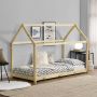 Unbranded Kinderbed Armando Houten bed Huisbed 80x160 cm Houtkleurig Grenen Voor meisjes Voor jongens Voor kinderen - Thumbnail 2