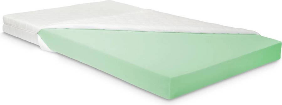 Unbranded Kinderbed Gareth Tipi Met bedbodem en matras 90x200cm Houtkleurig Jongensbed Meisjesbed Modern Design - Foto 2