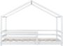 Unbranded Kinderbed Layla Huisbed Met valbeveiliging 70x140 Wit Grenen Voor meisjes Voor jongens Voor kinderen - Thumbnail 1