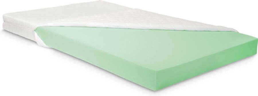 Unbranded Kinderbed Tod Met bedbodem En Matras Huisbed 90x200 cm Mint Voor meisjes Voor jongens Voor kinderen