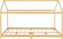 Inandoutdoormatch Kinderbed Victoria Huisbed Bamboe 120x200cm Voor Jongens Voor Meisjes - Thumbnail 2