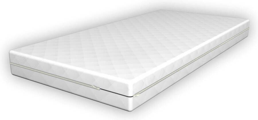 Unbranded Kinderbed Vinny Tipi Bed Met Matras Bamboe 70x140 cm Houtkleurig Snelle Montage 200kg draagvermogen