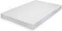 Unbranded Metalen bedframe Kaitlin Zwart Met matras 140x200 cm Staal en koudschuim Modern design - Thumbnail 2