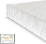 Unbranded Metalen Bedframe Vera Met Matras 140x200 cm Donkergrijs Modern Design - Thumbnail 2