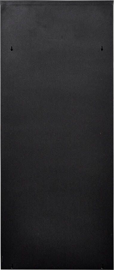 Unbranded Schoenenkast Lucille Met 4 Vouwdeuren Zwart Metaal Ruimtebesparend - Foto 2