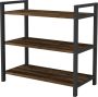 Unbranded Schoenenrek Emilio 70x66x36 cm Eiken Antiek en Antraciet 70x66x36 cm Modern Design - Thumbnail 2