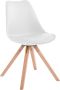 In and outdoor match Set van 4 stoelen Toulouse kunstleer Natura Square - Thumbnail 1