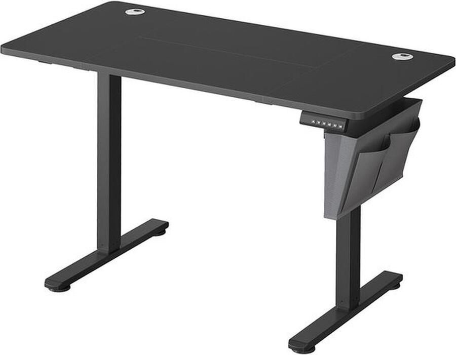 Unbranded Elektrisch Zit-sta Bureau Elektrisch bureau in hoogte verstelbaar verstelbare tafel geheugenfunctie voor 4 hoogtes zwart 60 x 120cm