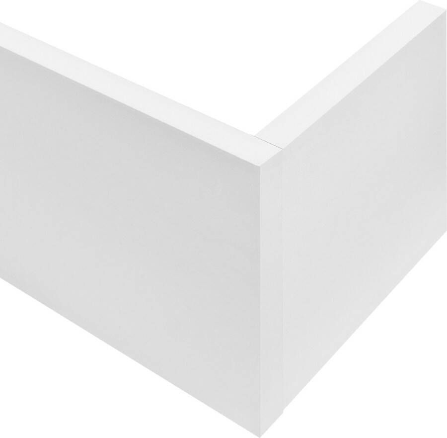 Unbranded Wandrek Rafael Met 3 Planken 119x18x55 cm Wit Spaanplaat Modern Design - Foto 2