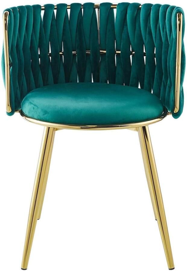 Kayoom Stoel Melly 125 2-delige set geweldig ontwerp van de rugleuning ronde zitting (set 2 stuks) - Foto 9