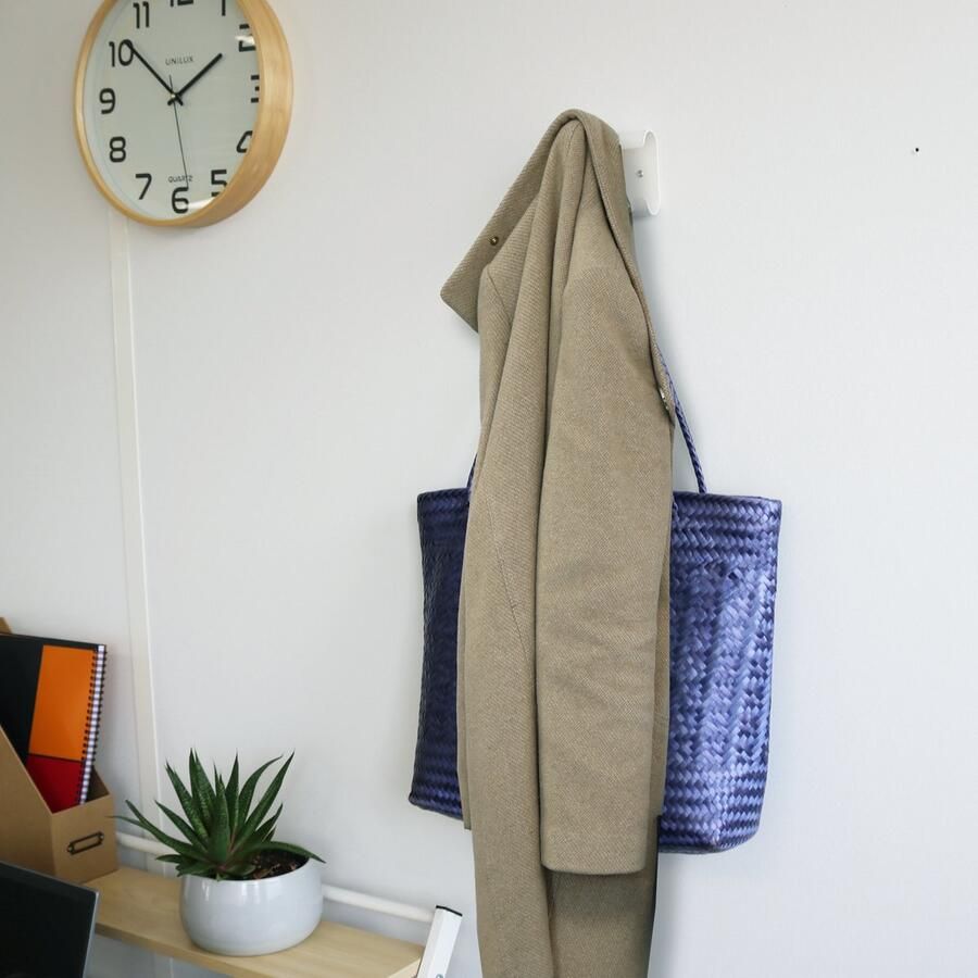 Unilux Aurora kapstokhaak 1 haak Wit