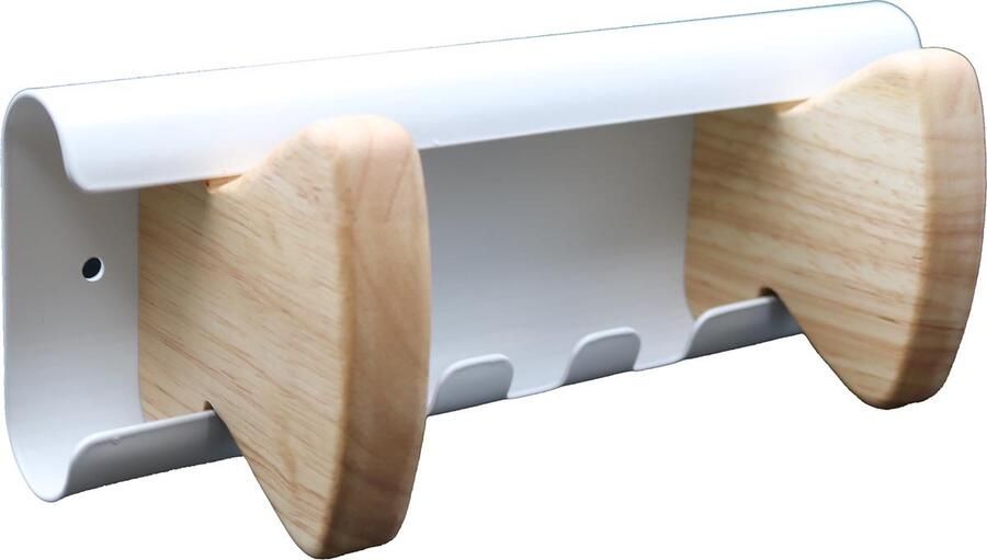 Unilux Aurora kapstokhaak 2 haken Wit