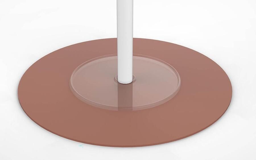 Unilux kapstok Aurora wit rood 4 stuks